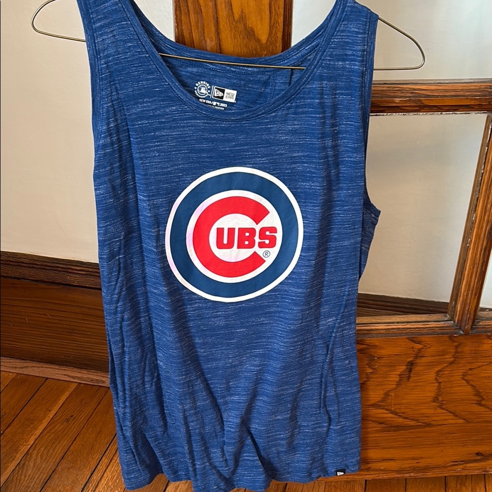 Chicago Cubs Blue Tank Top